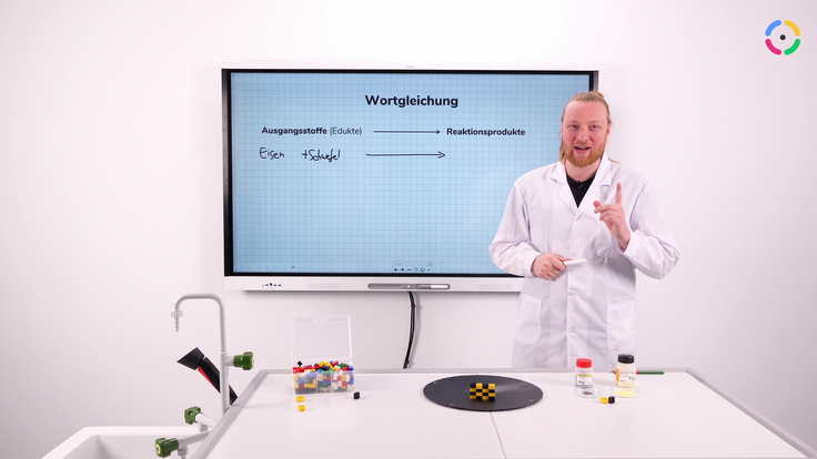 Vorschau zur Stunde "Umwandlungen beschreiben – die Reaktionsgleichung"