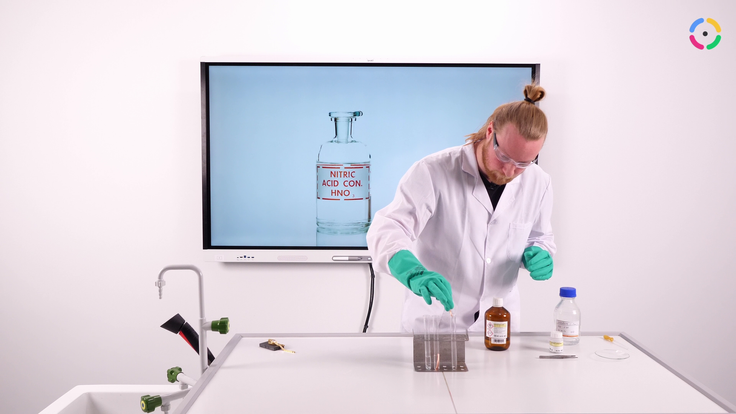 Vorschau zur Stunde "Säuren - Reaktionen und Darstellung"